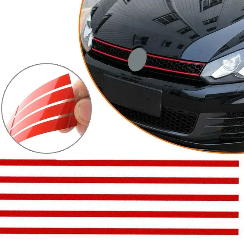 Adesivo de Decoração para Grade do Capô Dianteiro de Carro