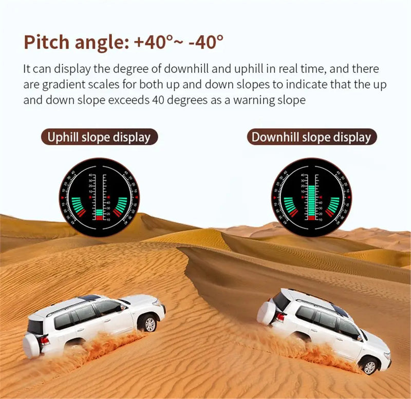 Velocimetro Painel Digital GPS Off-Road 4X4