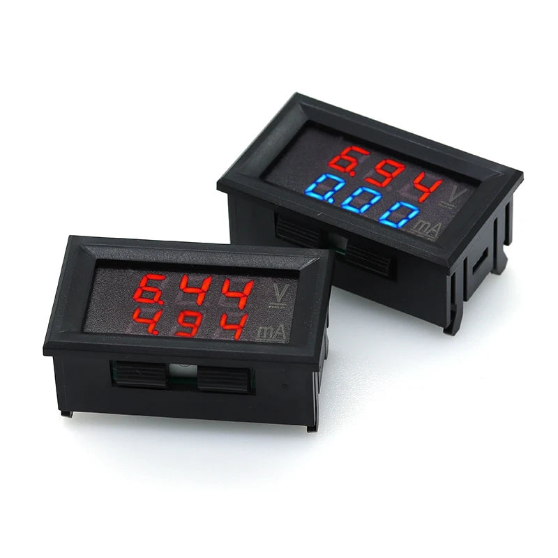 Mini Voltímetro Digital Amperímetro DC0-100V 50A 100A
