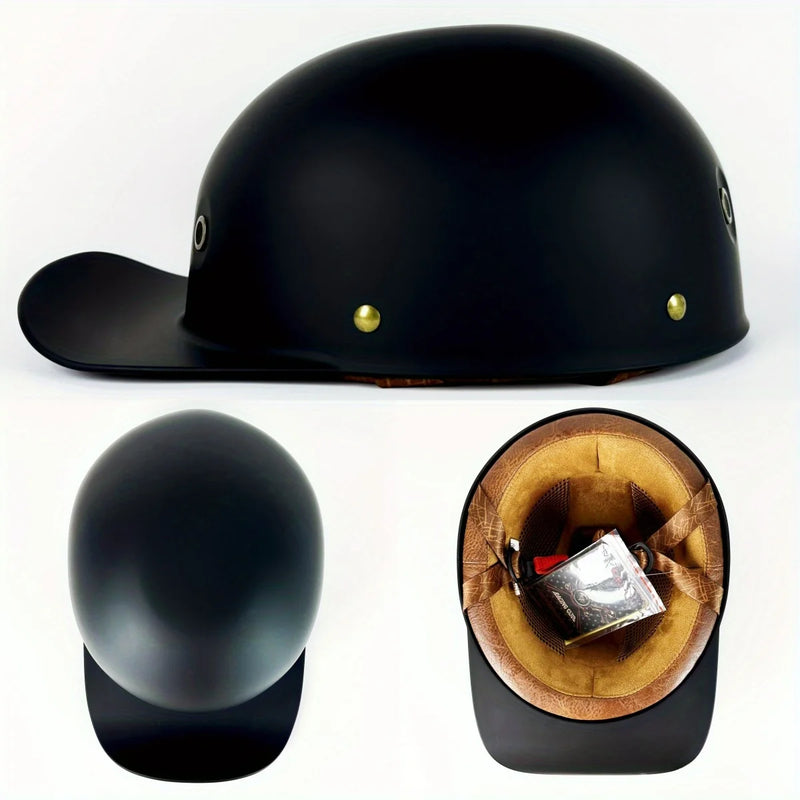 Capacete de Motocicleta e Veículo Elétrico para Harley Retro Gringo