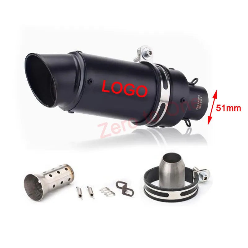 Ponterira de Escapamento Universal Para Yamaha R1 R3 CBR600RR R6 Ninja 400 Z800 Z900 Z1000 MT07