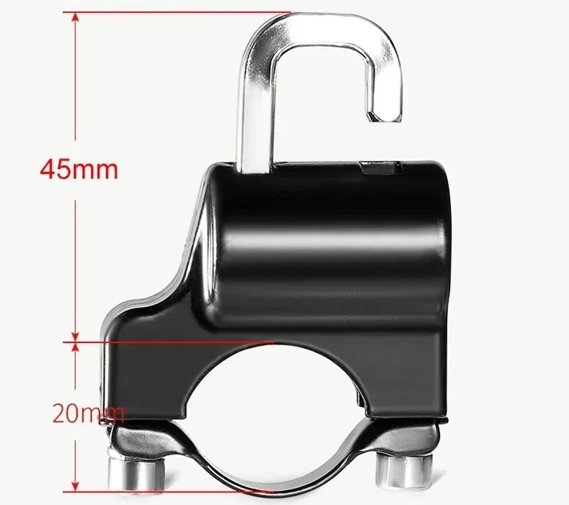 Cadeado Anti-roubo Bicicleta elétrica e Capacete Universal