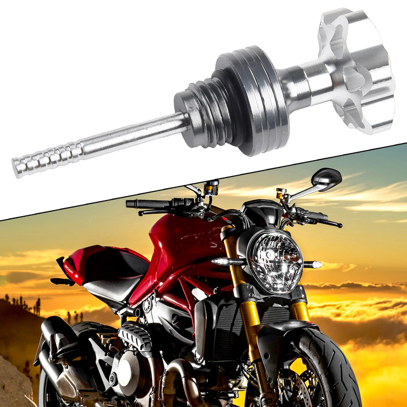 Vareta de Nivel de Oleo em Aluminio Universal Tunning para Motos