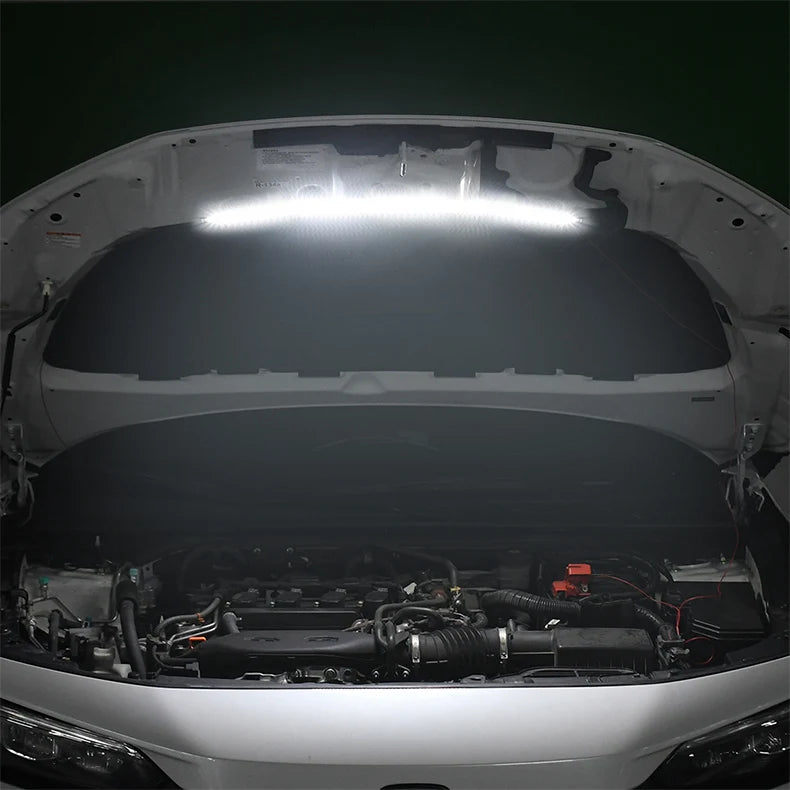 Kit de iluminação de reparo de inspeção luzes de capô de carro de LED