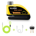 Trava de Disco a Prova D`água com Alarme Anti-Roubo de 110db