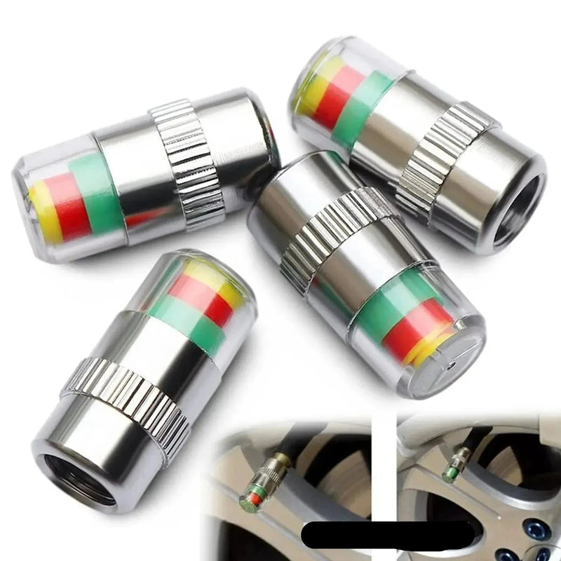 Indicador de pressão do pneu do carro, valvula-bico universal