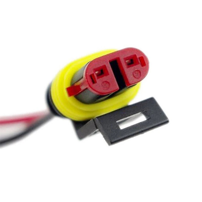 Conector elétrico macho e fêmea à prova d'água plugues modo de 2 pinos com fio