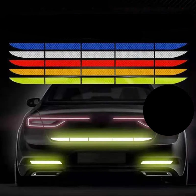 Adesivo de Carro Fita de Advertência Refletiva