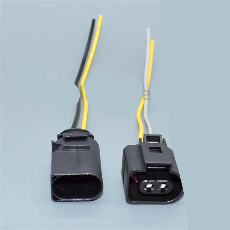 Plugue conector de buzina elétrica para AUDI VW Skoda Passat VAG 2 pinos/vias 3,5 mm