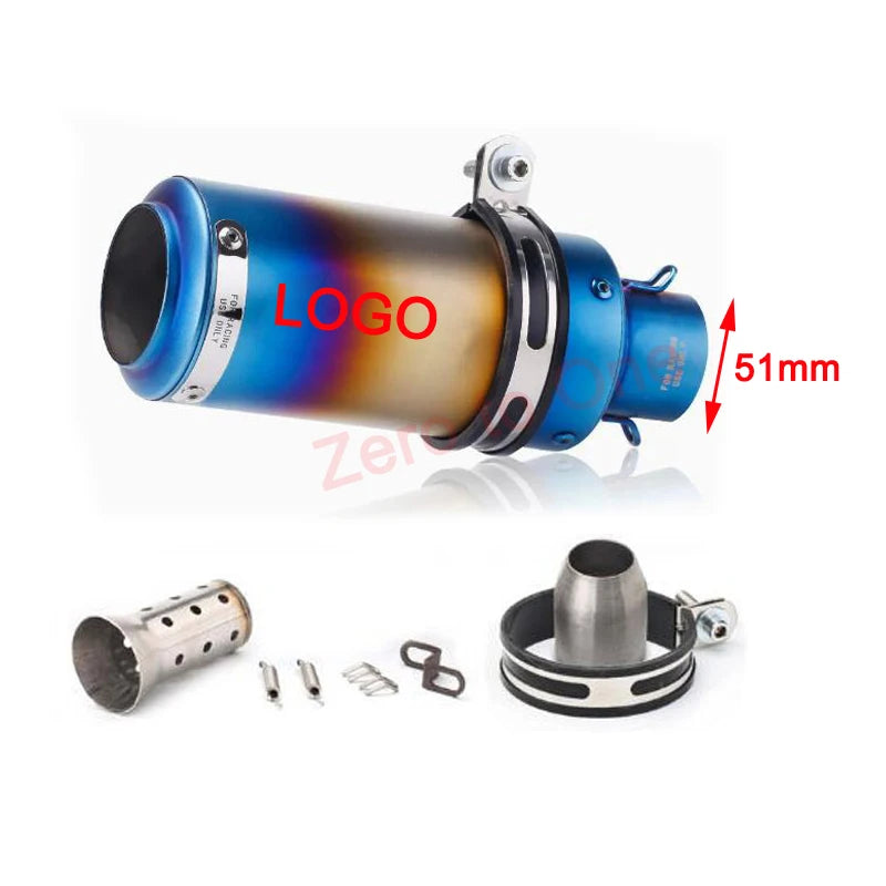 Ponterira de Escapamento Universal Para Yamaha R1 R3 CBR600RR R6 Ninja 400 Z800 Z900 Z1000 MT07
