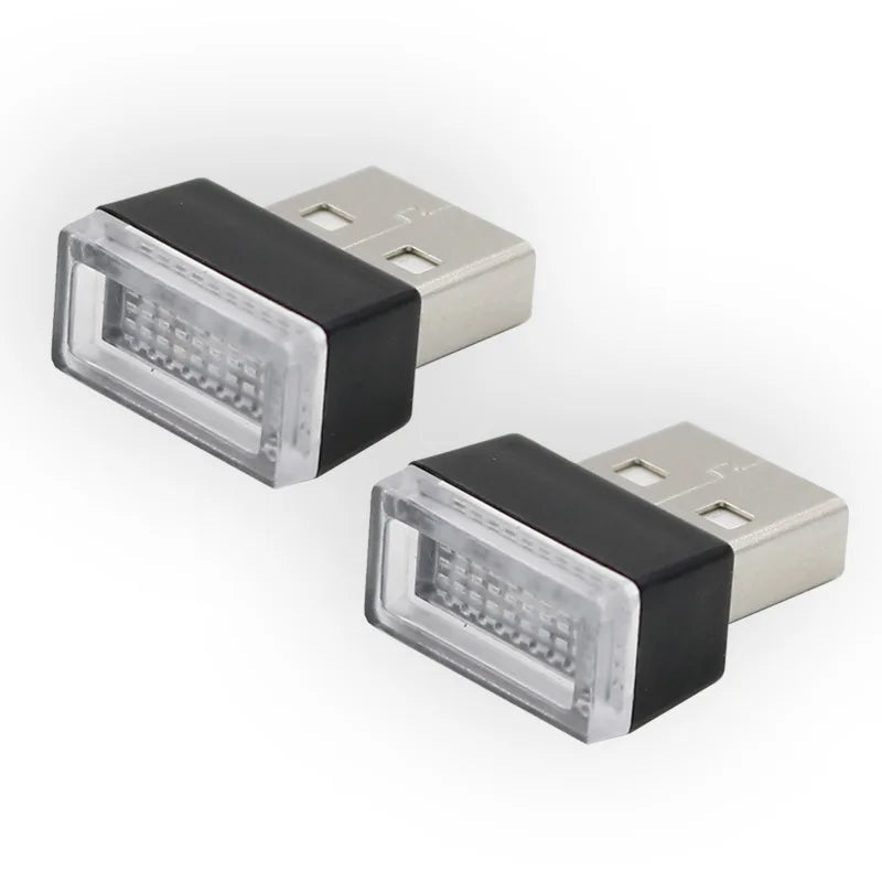 Mini USB LED Decoração Lâmpada Interior Do Carro
