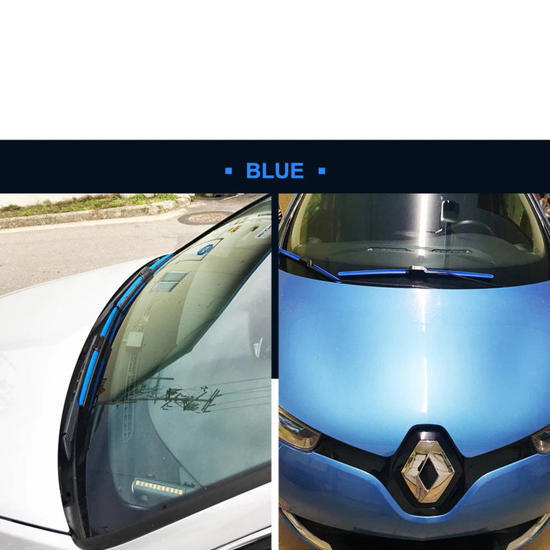 Palheta de limpador de para-brisa colorida para BMW e Outros