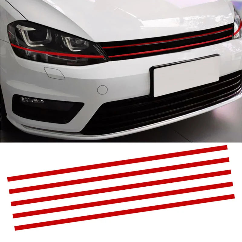 Adesivo de Decoração para Grade do Capô Dianteiro de Carro