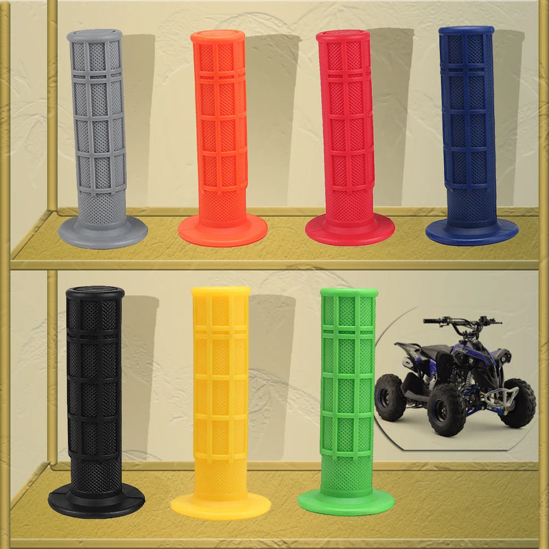 Manoplas de guidão esquerda e direita de 22 mm, universal para motocicleta.
