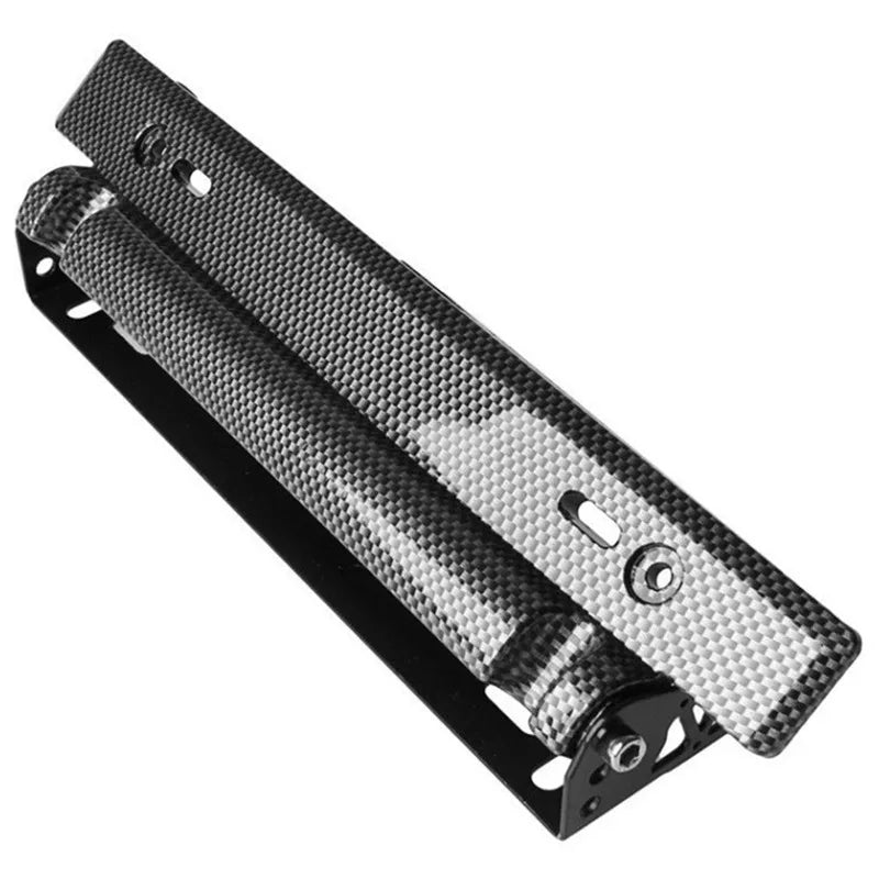 Suporte para Moldura de Placa de Carro de Fibra de Carbono