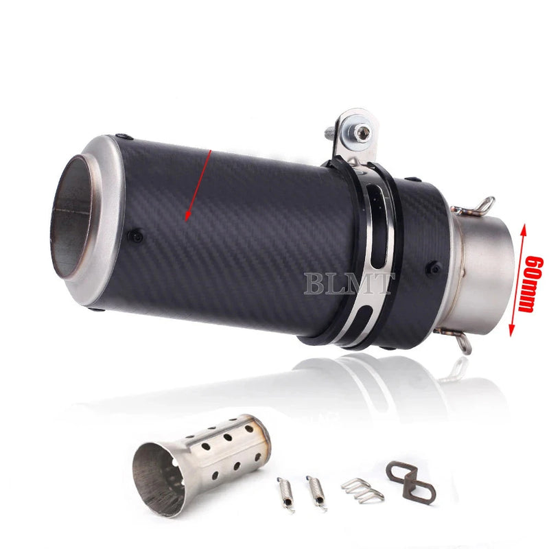 Ponteira de Escapamento Universal DB Killer 51/60mm para z900 R3 R25 MT07 MT09 R1 Z400 Z650
