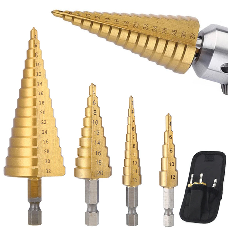 Conjunto de brocas de núcleo de cortador de furos de madeira e metal