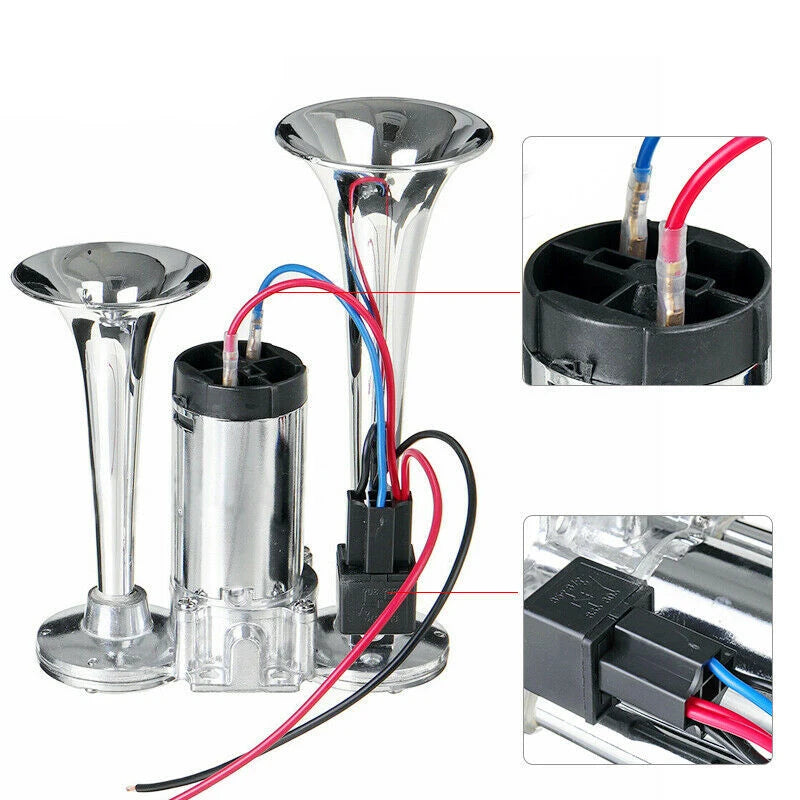 Buzina dupla super alta 12V 600db