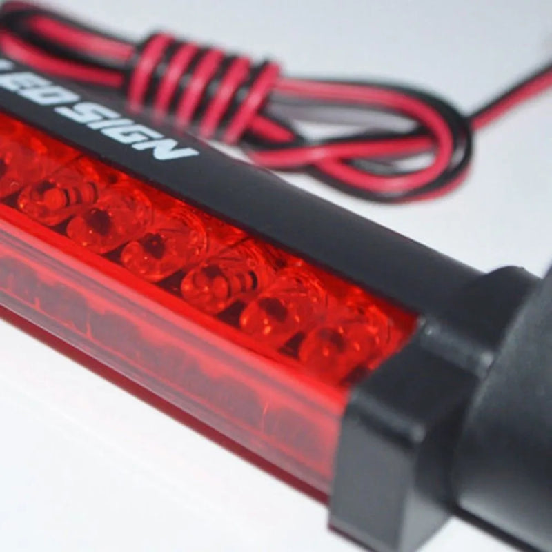 Luz Traseira Traseira Alta Montagem Parar Lâmpada de Freio 12V Vermelho