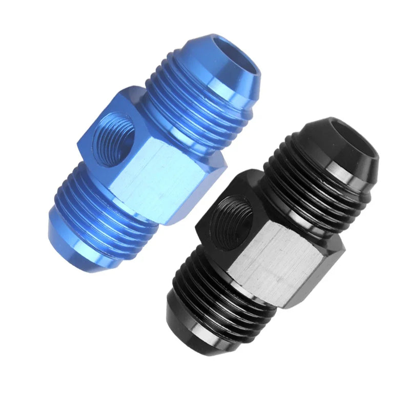 Adaptador Óleo Combustível em T AN4 AN6 AN8 AN10 AN12 Macho para Fêmea 1/8