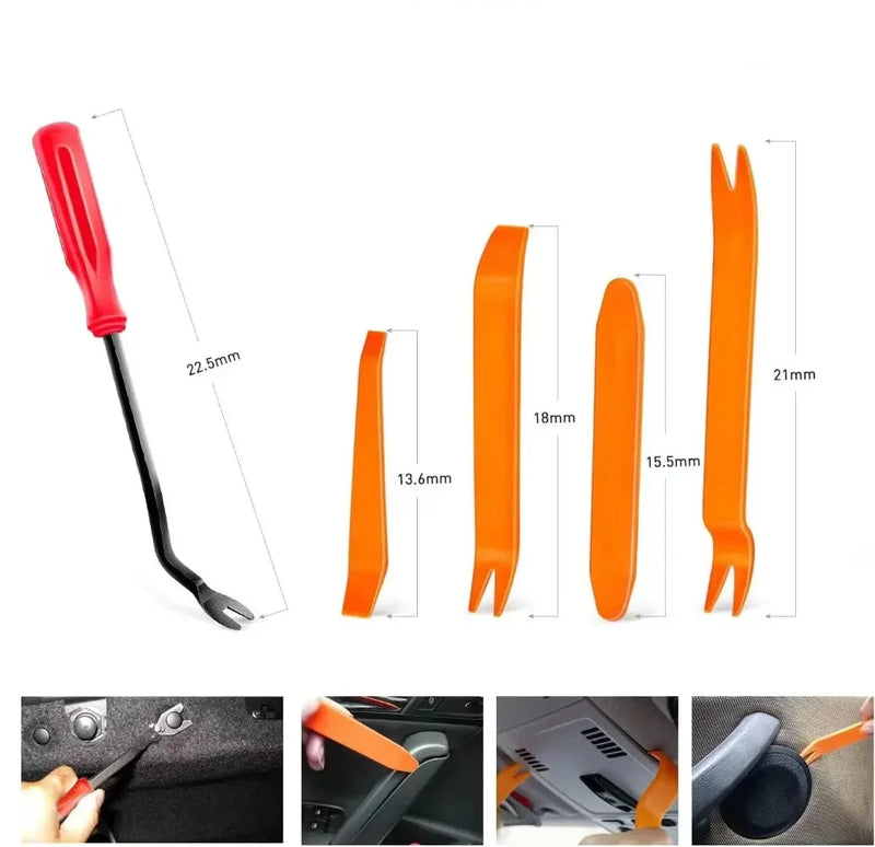 Kit de Clipes de Fixação de Carro Para-Lama Rebite Clipes de Plástico para arroceria
