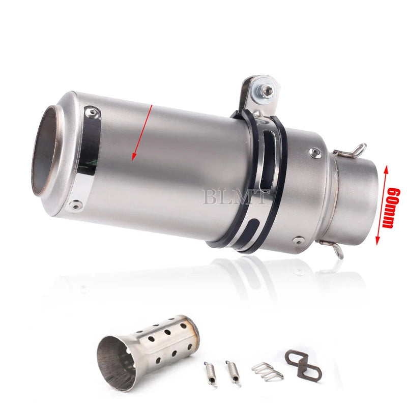 Ponteira de Escapamento Universal DB Killer 51/60mm para z900 R3 R25 MT07 MT09 R1 Z400 Z650