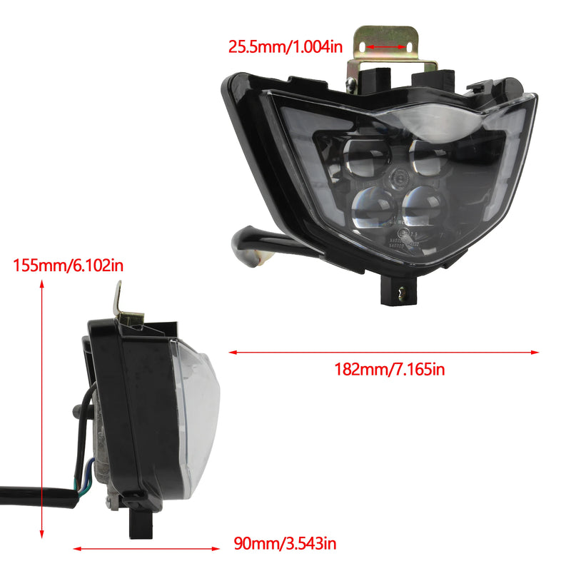 Farol de LED para motocicleta