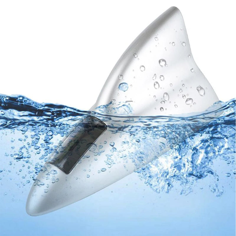 Antena Universal de Barbatana de Tubarão, Luz Solar para Carro, Luz Anticolisão