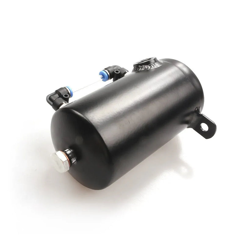 Tanque de Coleta de Óleo de alumínio com Filtro de Respiro Universal