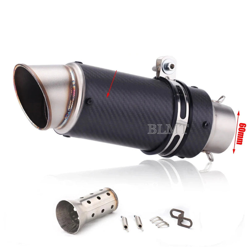 Ponteira de Escapamento Universal DB Killer 51/60mm para z900 R3 R25 MT07 MT09 R1 Z400 Z650