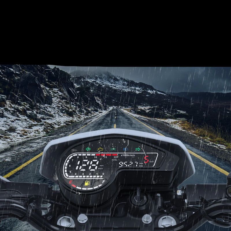Velocímetro Painel digital Universal para Motocicletas em LED