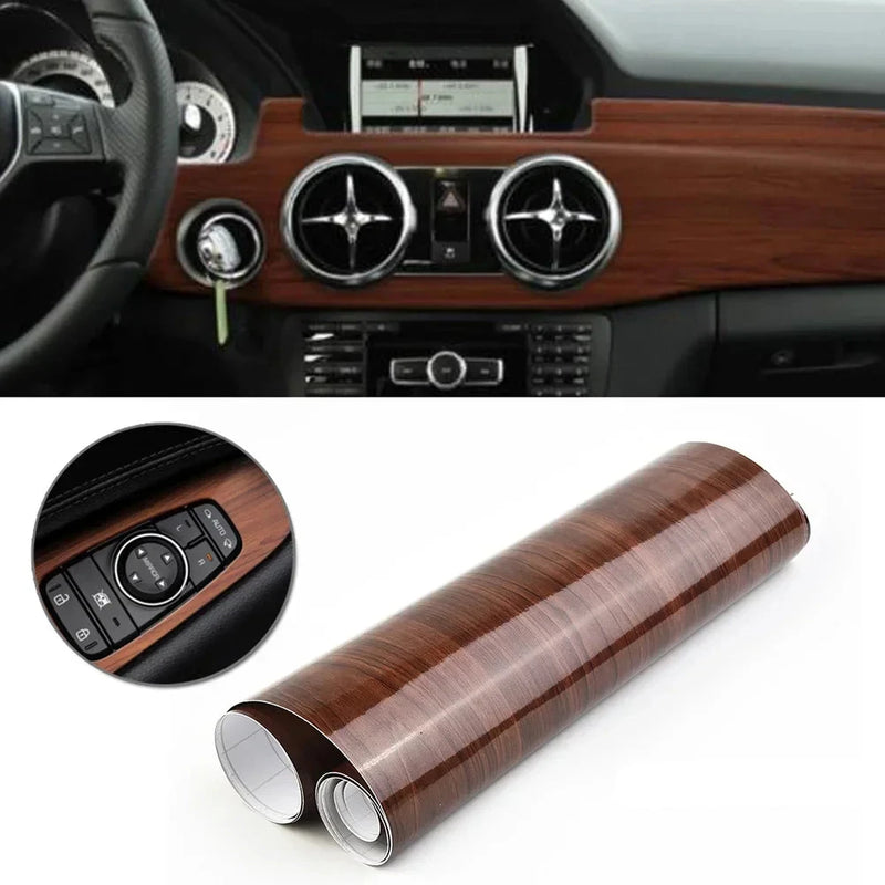 Adesivo de Cor Marrom Brilhante Vivil para Carro Universal