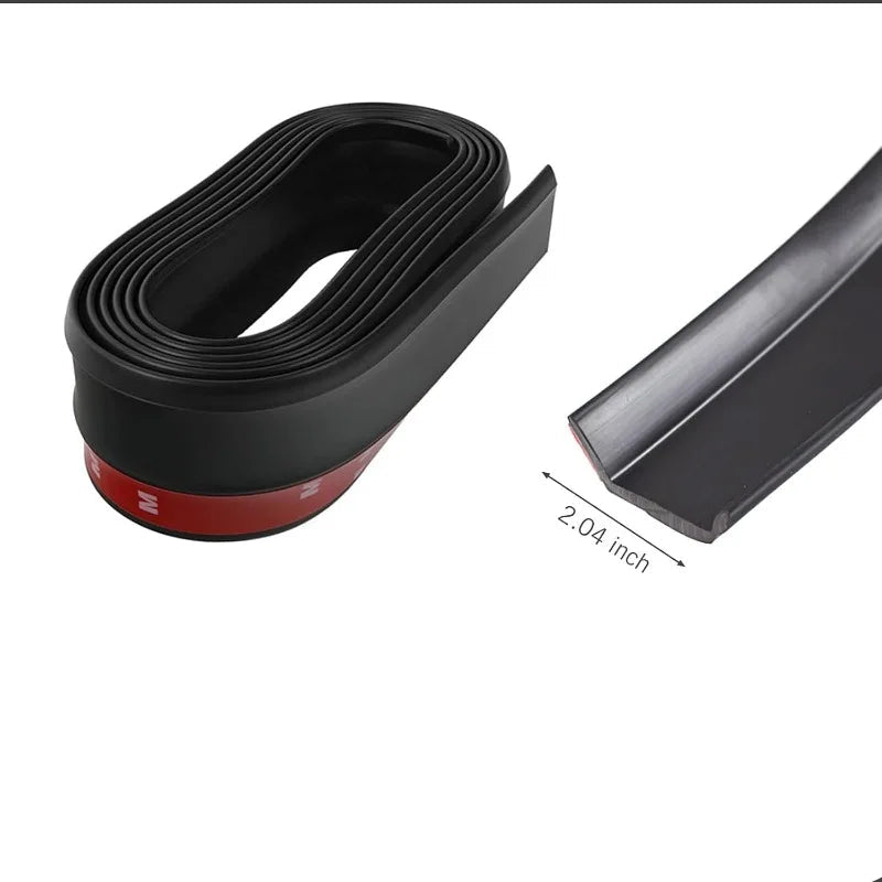 Saia Protetor Autoadesivo para Para-Choque Dianteiro de Carro Car Front Lip