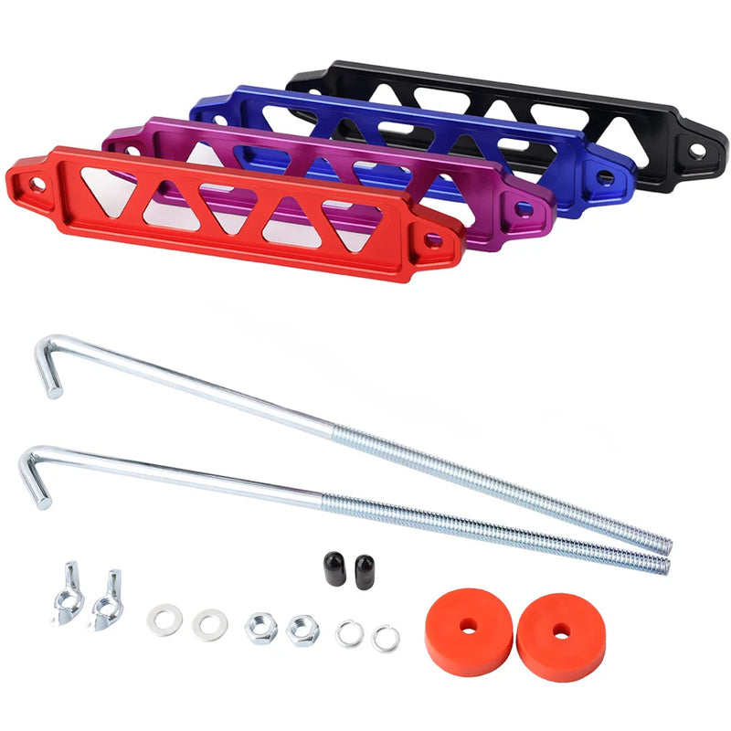 Trava Bateria de aluminio unversal suporte.