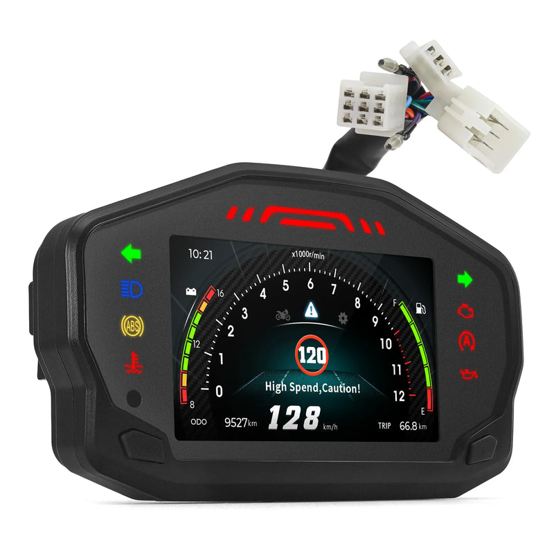 Velocímetro Display Led Universal Motocicleta