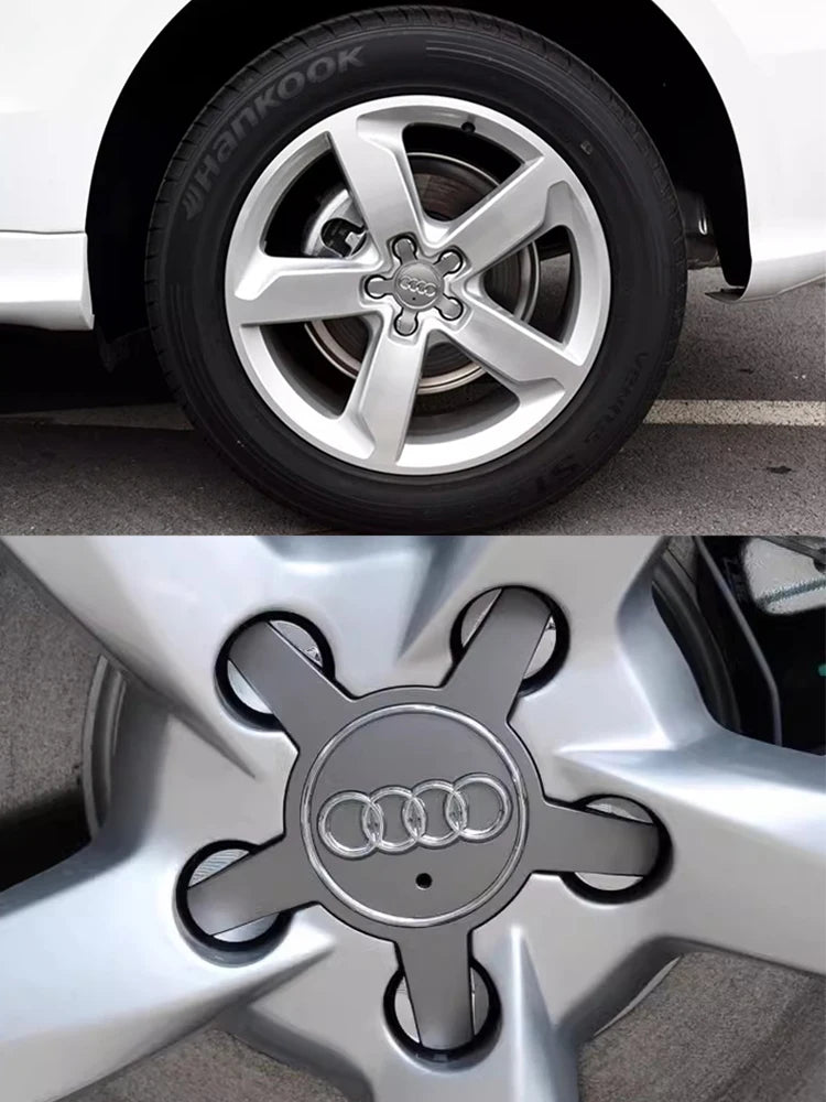 Capa Centro da roda Para Audi A1 A3 A5 A4 A4L A6 A6L A7 A8