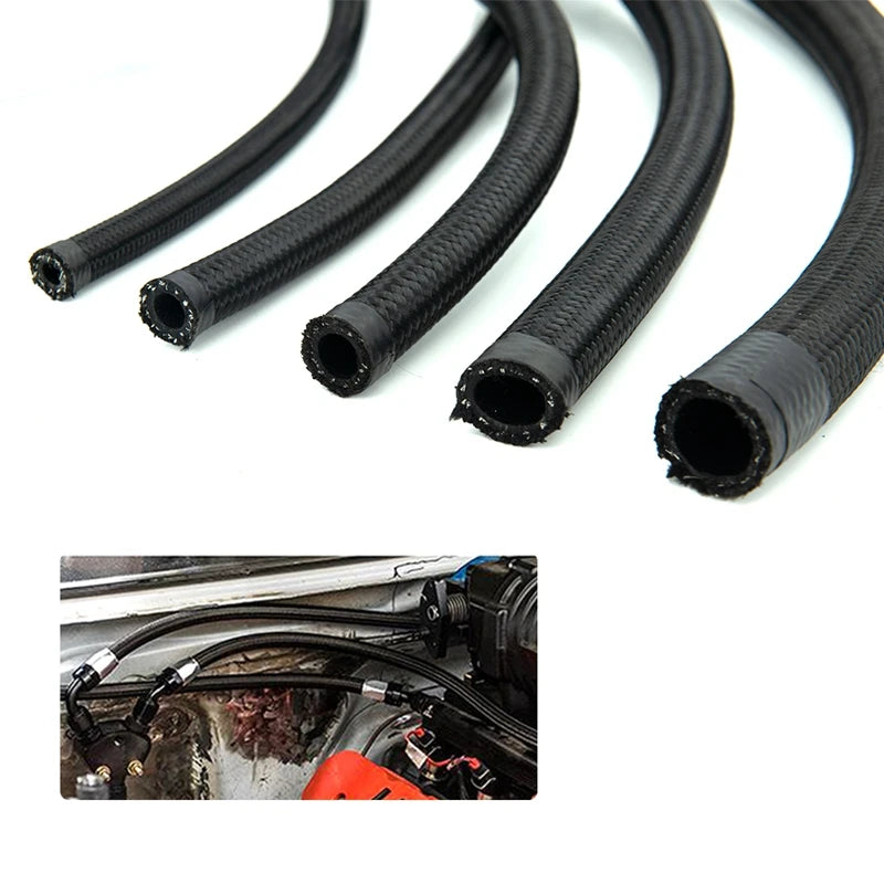 Mangueira de combustível Trançado com Aço 1M/3M/5M/6M AN4 AN6 AN8 AN10