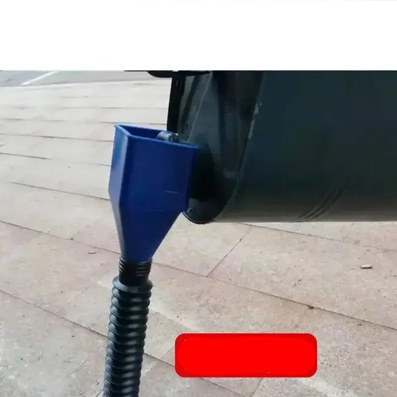 Funil de Reabastecimento Dobrável para Carro e Motocicleta