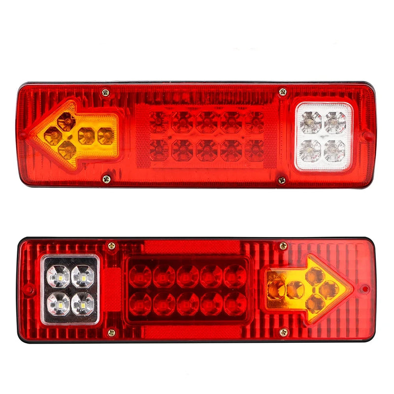 Luzes 19LED Traseiras de Caminhão Reboques 12V 24V 1 unidade
