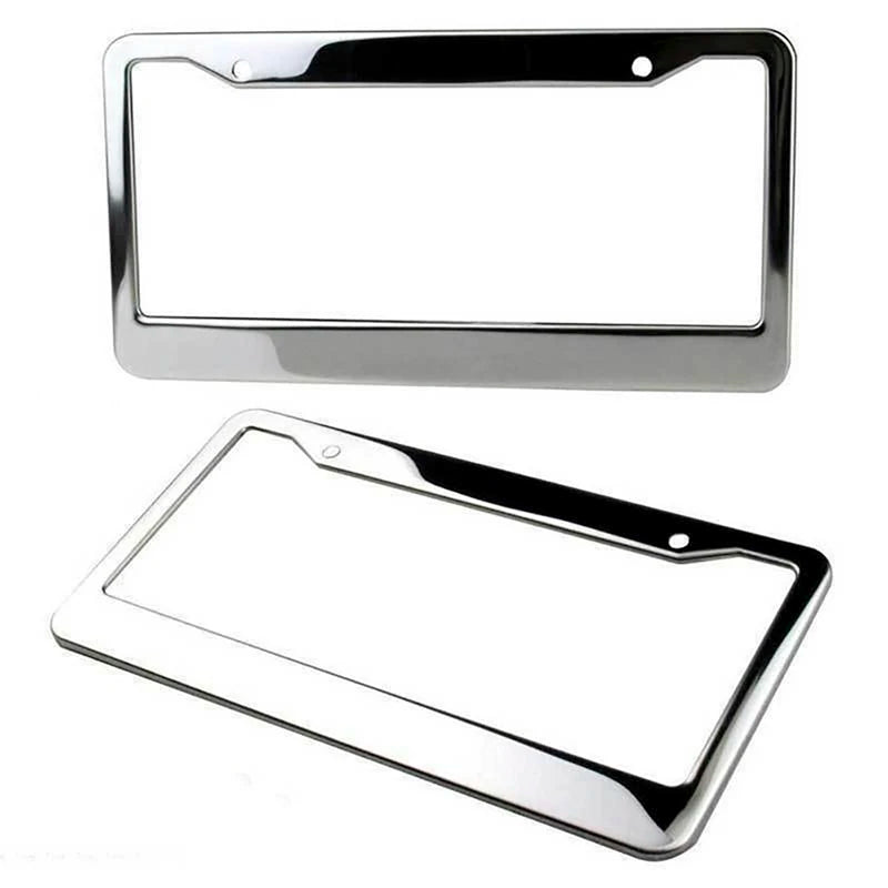 Suporte para Placas automotiva em Inox