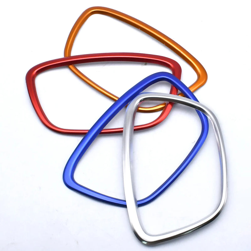 Arco Central de Volante Adesivos Audi A4 B6 B7 B8 A6 C6 A5 Q7 Q5 A3 A4L A8L A6L