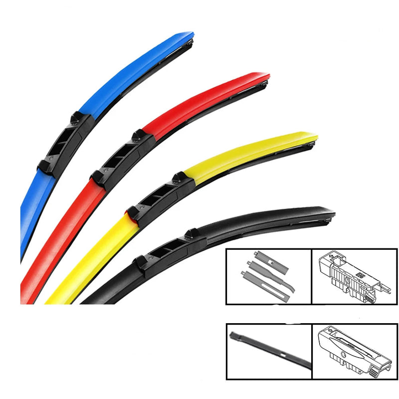 Limpador de Parabrisas, Palhetas Coloridas Top
