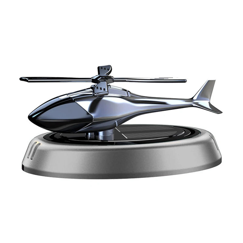 Difusor de aroma Helicóptero de Rotação Movido a Energia Solar Aromaterapia, Ambientador de Ar para Carro