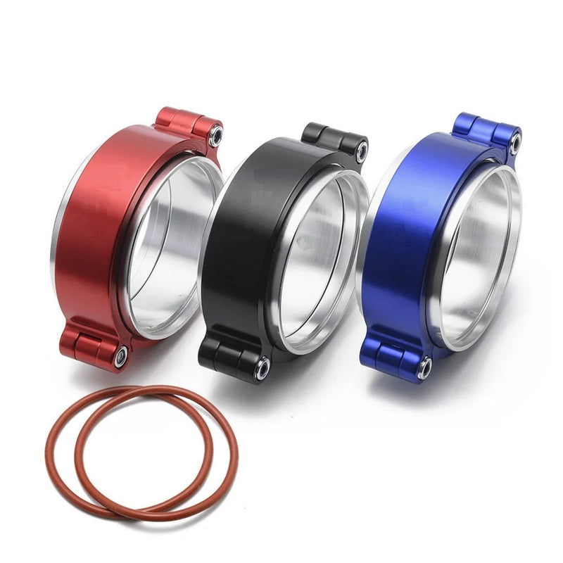 Abraçadeiras Para tubo de admissão Turbo Alumínio Anodizado com kit de Flange