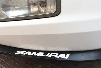 Saia Protetor Autoadesivo para Para-Choque Dianteiro de Carro Car Front Lip