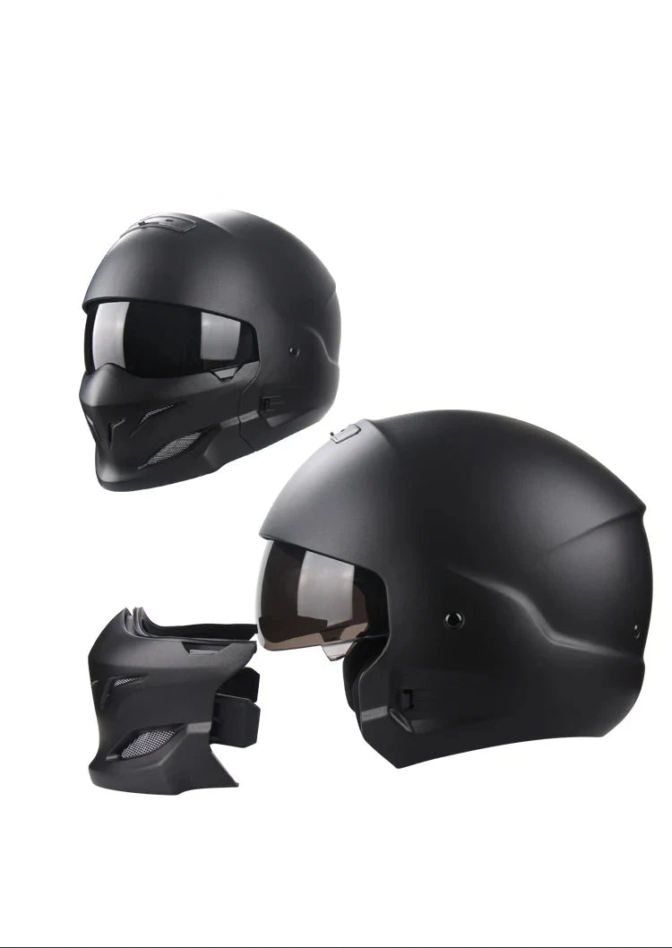 Capacete Retro Destacável Scorpion Predador Gringo