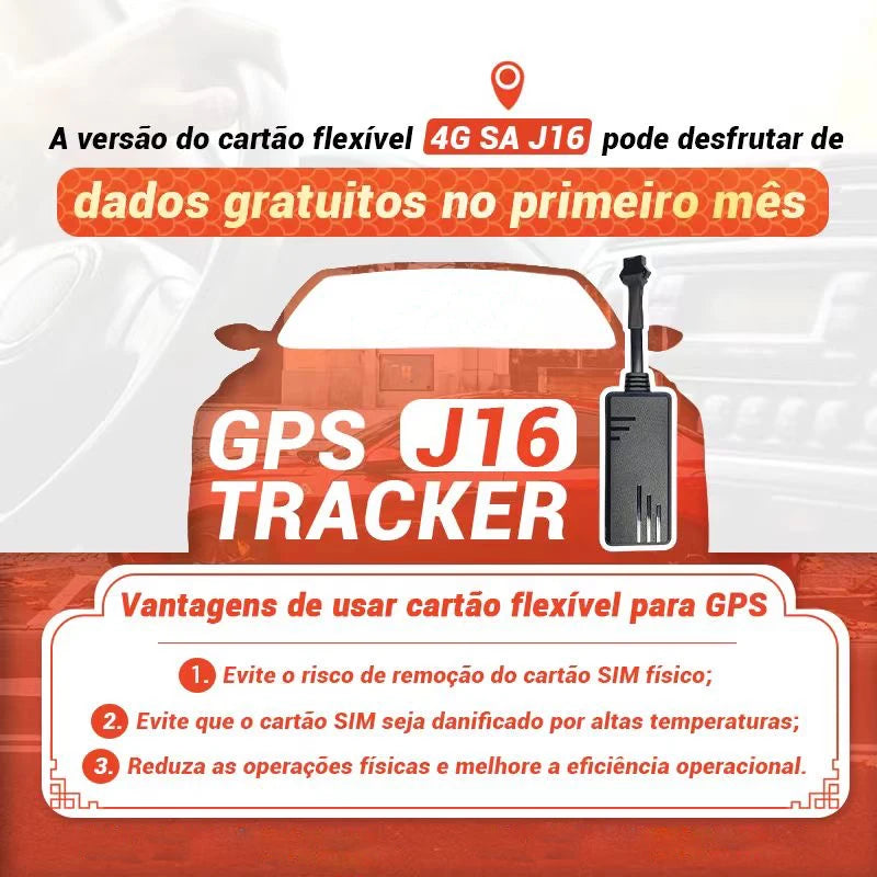 Rastreador localizador em tempo real com 3 un.