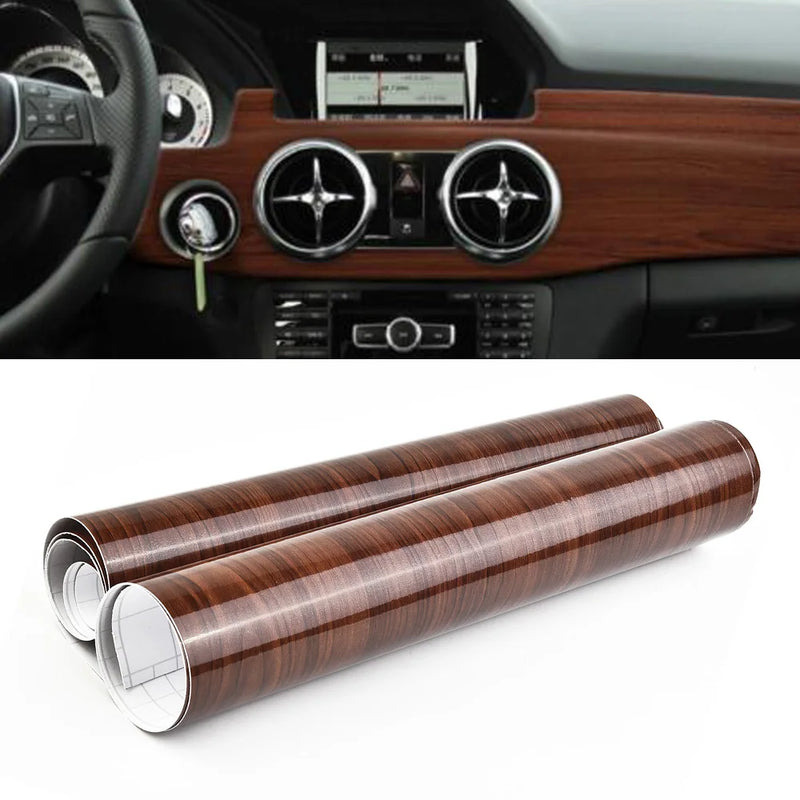 Adesivo de Cor Marrom Brilhante Vivil para Carro Universal