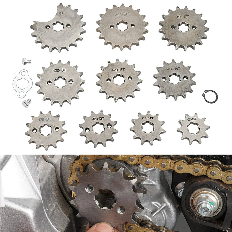 Roda Dentada Do Motor Dianteiro - Pião de Motos