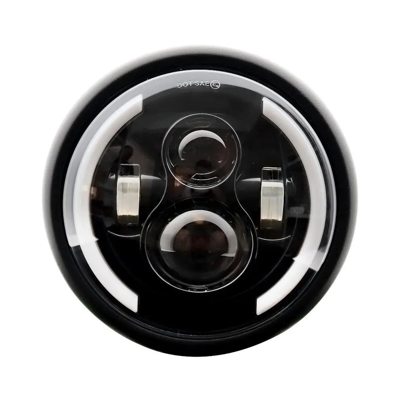 Farol universal Redondo em LED de 7 Polegadas